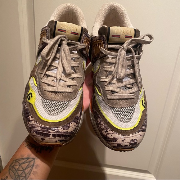 100% AUTH GUCCI SNEAKERS 8.5 M - 11 W - Picture 5 of 7